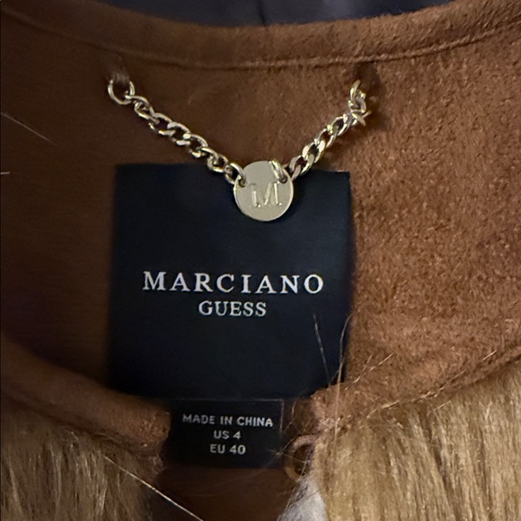 NWOT Guess Marciano furry coat - Picture 5 of 8